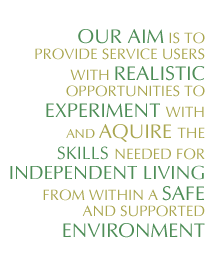 This unique setting enables people who live here to experience considerable personal space and freedom in surroundings that are conducive to the provess of growth, development and healing